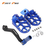 CNC radiaca páka, stupačky, opierky nôh, pedále, stupačky pre Yamaha YZ125 YZ250 2005-2021 YZ125X YZ250X 2016-2021