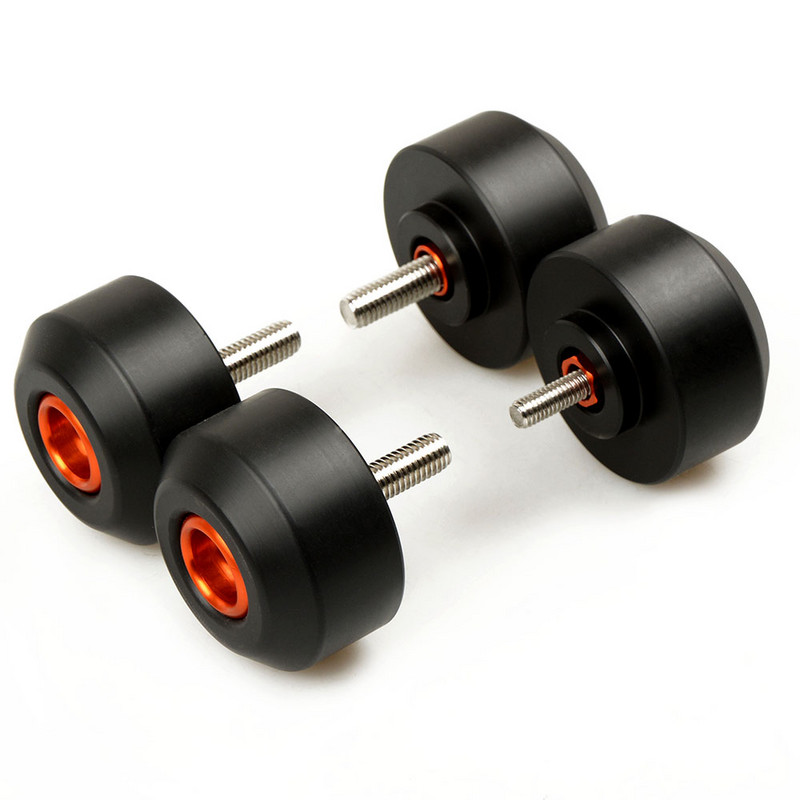 Skirta Duke 125 200 250 390 DUKE 2013 2014-2018 Motociklo rėmo slankikliams Priekinių ir Galinių šakių ratų Apsauga nuo kritimo