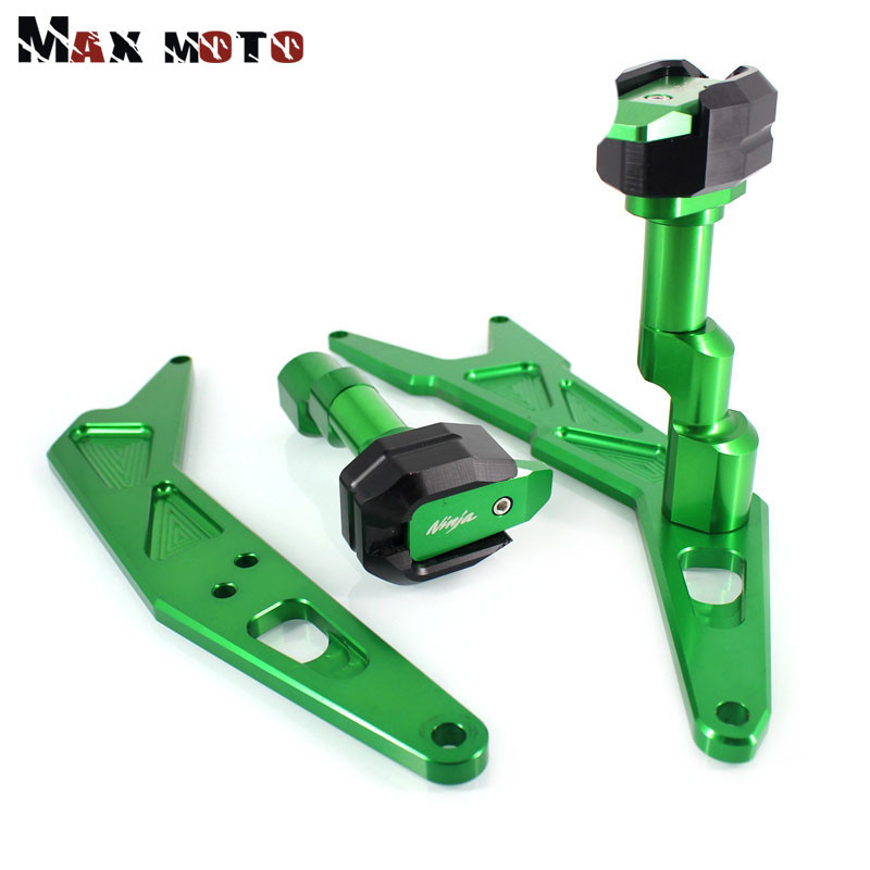 Pentru KAWASAKI NINJA 300 250 2013-2016 NINJA300 NINJA250 Motocicletă CNC Cadrul Glisor Crash Pad Protector de cădere Protecție