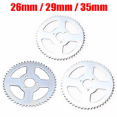 Ozubené koleso T8F 54T 26/29/35 mm, zadné a zadné ozubené kolesá pre 2-taktné motorky 47cc 49cc 110cc 125cc 140cc Pocket Dirt Pit Bike Chopper