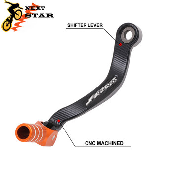 CNC мотоциклетен лост за превключване на предавките на задния крак на спирачния педал за KTM SX 125 144 150 XC 150 200 XCF 350 450 XCW200 SXF 250 350 450