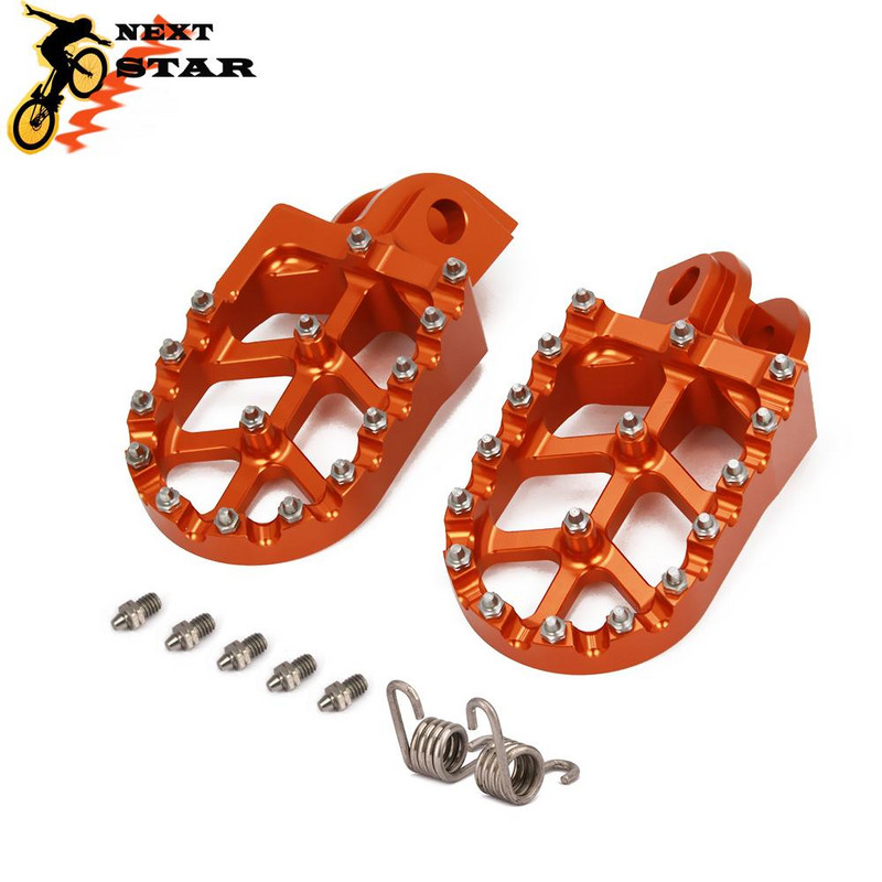 CNC radiaca páka, opierka nôh, opierky nôh, pedále, stúpačky pre KTM SX EXC SXF XCW XCFW EXCF SMR 250 350 400 450 500 525 530