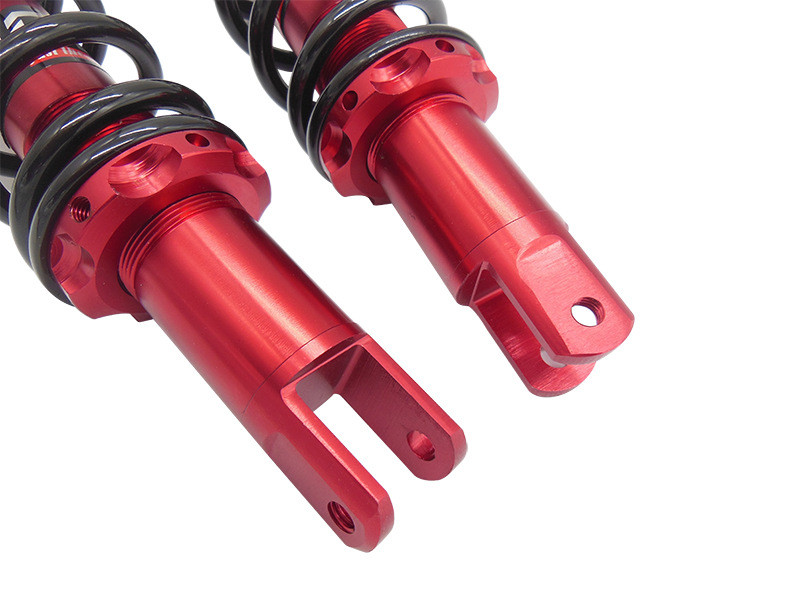 280 mm 320 mm hydraulický olejový tlmič motocykla, zadné odpruženie, odpruženie vidlice, tlmiče nárazov, dvojitá pružina