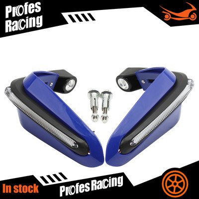 Motocross LED lemputė Rankų apsauga skirta APRILIA PEGASO 650 SXV SR 150 RSV RSV4 RS50 TUONO V4 RS 125 SR 50 RS 50 Dirt Bike rankų apsaugai