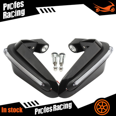 Motocross LED lemputė Rankų apsauga skirta APRILIA PEGASO 650 SXV SR 150 RSV RSV4 RS50 TUONO V4 RS 125 SR 50 RS 50 Dirt Bike rankų apsaugai