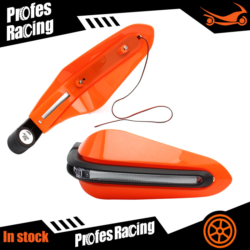 Motocross LED lemputė Rankų apsauga skirta APRILIA PEGASO 650 SXV SR 150 RSV RSV4 RS50 TUONO V4 RS 125 SR 50 RS 50 Dirt Bike rankų apsaugai