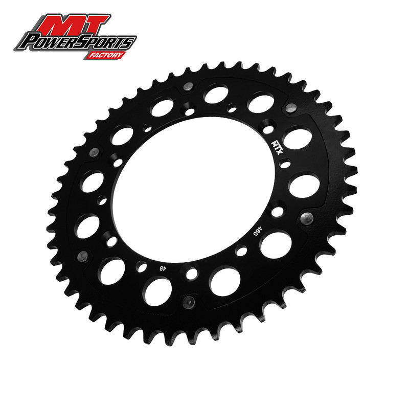 Pre Kawasaki KX/KDX Suzuki RM-Z250 04-06 Motocykel Zadné reťazové koleso z hliníkovej zliatiny Príslušenstvo pre úpravu