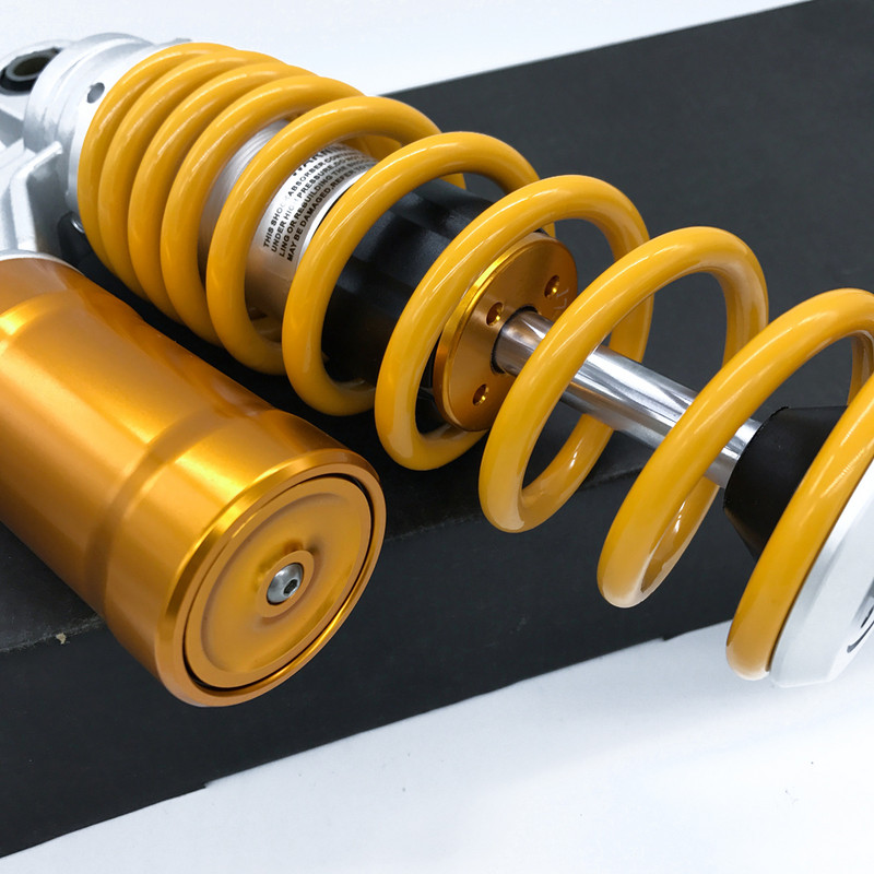 1 vnt 320mm 340mm 360mm motociklo galiniai oro amortizatoriai, skirti Honda Suzuki Yamaha Kawasaki BW 125 Dirt Bike Gokart Quad ATV