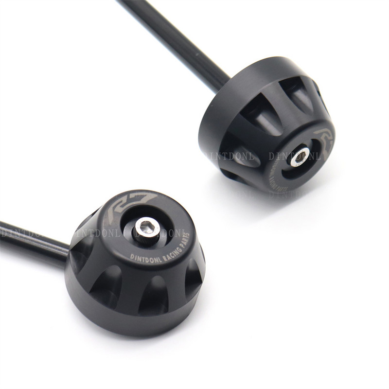 Hátsó első tengely villa ütközés csúszka YAMAHA YZF-R7 YZF R7 2021 motorkerékpár kerékvédő YZFR7 YZF690 2022 POM CNC tartozékokhoz