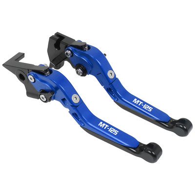 Pentru motocicletă YAMAHA MT125 MT 125 MT-125 2014-2021 2020, manete de ambreiaj de frână CNC, reglabile, pliante, manere extensibile.