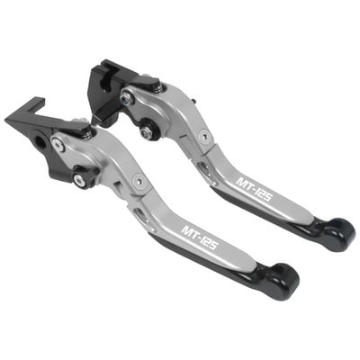 Pentru motocicletă YAMAHA MT125 MT 125 MT-125 2014-2021 2020, manete de ambreiaj de frână CNC, reglabile, pliante, manere extensibile.