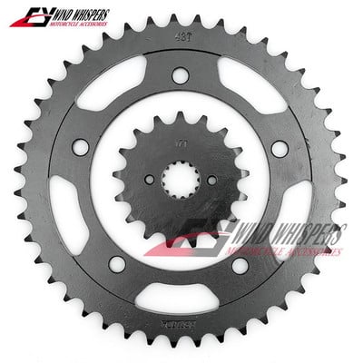 Pinioni motociclete fata spate pentru Suzuki GSXR600 GSXR 600 2006-2010 GSXR 750 2004-2005 GSX-R 1000 2007-2008 K7 K8 17/43T 525