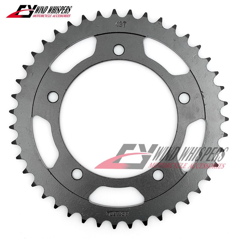 Pinioni motociclete fata spate pentru Suzuki GSXR600 GSXR 600 2006-2010 GSXR 750 2004-2005 GSX-R 1000 2007-2008 K7 K8 17/43T 525