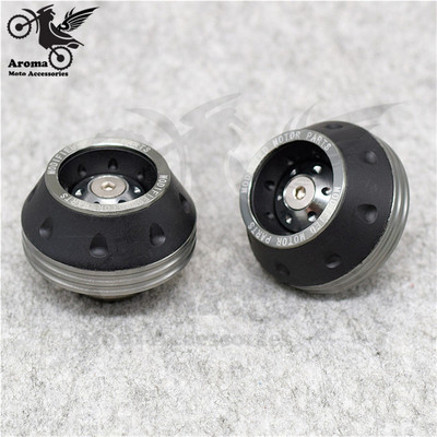 Piese colorate pentru scuter accesorii pentru bicicletă de murdărie roată de motocross anticaida motociclete Crash Pad glisoare pentru cadru de motocicletă moto