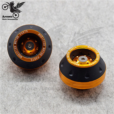 Piese colorate pentru scuter accesorii pentru bicicletă de murdărie roată de motocross anticaida motociclete Crash Pad glisoare pentru cadru de motocicletă moto