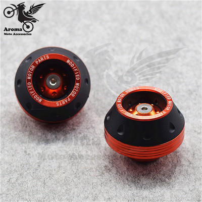 Piese colorate pentru scuter accesorii pentru bicicletă de murdărie roată de motocross anticaida motociclete Crash Pad glisoare pentru cadru de motocicletă moto