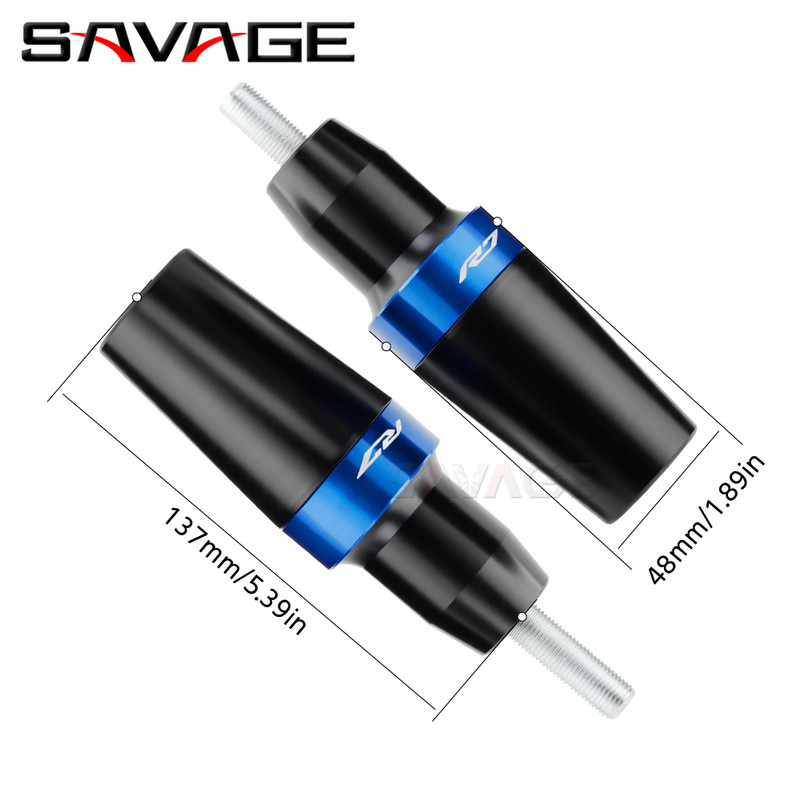 R7 YZF motorkerékpár váz csúszkák ütközésvédő YAMAHA YZF R7 2021 2022 motoros leesés elleni védelem tartozékai ütközésvédő