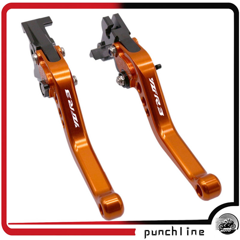 Az YZF-R3 YZF R3 YZFR3 YZF-R25 R25 R 25 2014-2022 motorkerékpár-tartozékokhoz rövid féktengelykapcsoló karokhoz