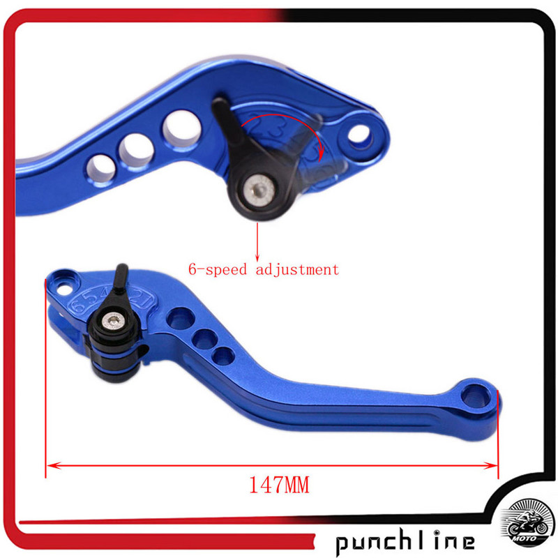 Az YZF-R3 YZF R3 YZFR3 YZF-R25 R25 R 25 2014-2022 motorkerékpár-tartozékokhoz rövid féktengelykapcsoló karokhoz
