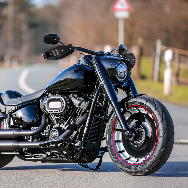 Motorkerékpár kézvédők Univerzális kézvédők védő Sporster XL883 XL1200 X48-hoz Fa.t Boy V-Rod Road Kinghez