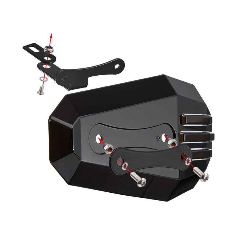 Motorkerékpár kézvédők Univerzális kézvédők védő Sporster XL883 XL1200 X48-hoz Fa.t Boy V-Rod Road Kinghez