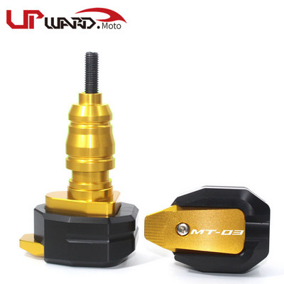 A YAMAHA MT 09 03 FZ MT09 MT03 FZ09 motorkerékpár leesés elleni védőkeret csúszka fedővédő védőburkolata ütközésgátló védőburkolatához