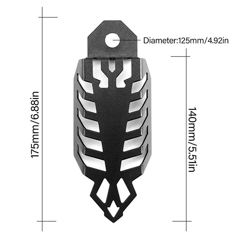 Mootorratta amortisaatori kate eesmine tagumine hark Decor Alumiiniumkaitse Motocross ATV universaalsed modifikatsioonitarvikud