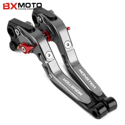 Pentru Ducati Monster 696 695 796 400 620 M 600 M 900 M 620 Motocicletă CNC Reglabil Pliabil Extensibil Pârghii de ambreiaj de frână