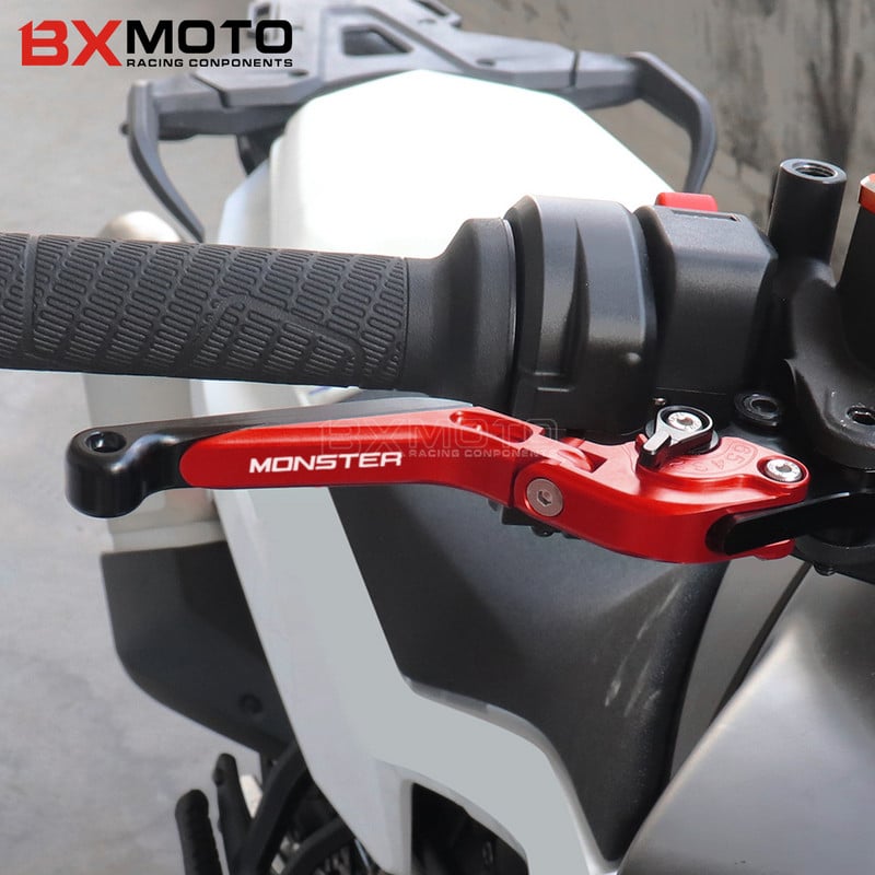 Pentru Ducati Monster 696 695 796 400 620 M 600 M 900 M 620 Motocicletă CNC Reglabil Pliabil Extensibil Pârghii de ambreiaj de frână