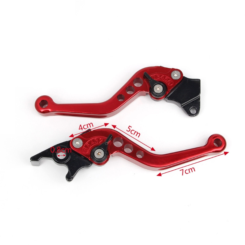 Pârghii de ambreiaj de frână CNC lungi pentru motocicleta Honda CB 599 919 400 600 HORNET CBR 600 F2 F3 F4 F4i 900RR VTX1300 NC700 S/X