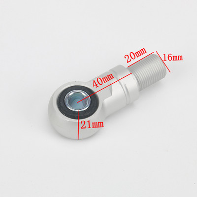 Conector amortizor O capăt rotund dispozitiv de mărire a șocurilor motocicletei 17mm, 40mm, 60mm piesa de creștere a înălțimii amortizorului