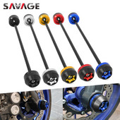 Glisor de blocare a furcii axă față pentru YAMAHA MT-07 FZ-07 MT07 Tracer 700/GT XSR700 2014-2021 Protector roată pentru motocicletă FZ07 MT FZ 07