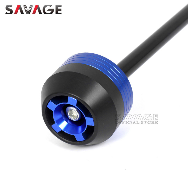 Glisor de blocare a furcii axă față pentru YAMAHA MT-07 FZ-07 MT07 Tracer 700/GT XSR700 2014-2021 Protector roată pentru motocicletă FZ07 MT FZ 07
