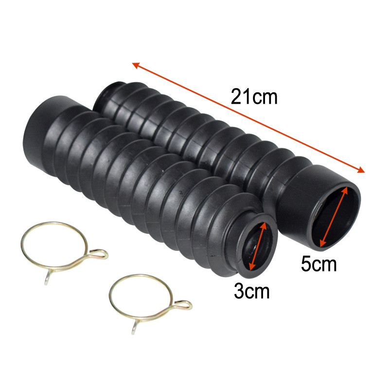 Univerzalna prednja vilica GN125 GS125 Poklopac za zaštitu od prašine amortizera Motociklistički gumeni rukavac otporan na prašinu za Suzuki 125cc GN GS 125