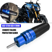 Pentru SUZUKI GSX-S750 GSX S750 GSX-S 1000 GSXS 1000 Accesorii CNC pentru motociclete Protecție împotriva căderii Glisor de eșapament Glisor pentru tampon de blocare
