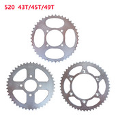 Înaltă calitate 520 43 dinți 45 dinți 49 dinți 43T 45T 49T Pinion spate pentru ATV Quad Pit Dirt Bike Buggy Go Kart Motocicletă Motor
