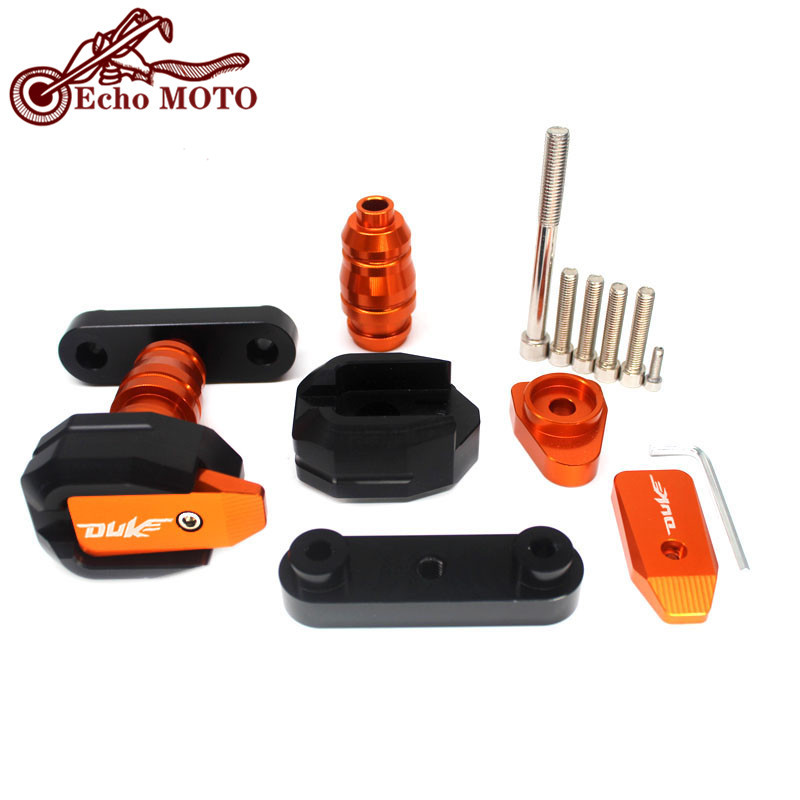 Pentru KTM DUKE125 DUKE200 DUKE390 DUKE 200 390 14-21 Motocicletă Protecție împotriva căderii Cadre Glisor Carenat Protector Crash Pad Protector