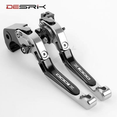 Logo Z1000 Kawasaki Z1000 2003 2004 2005 2006 motorkerékpárhoz, CNC állítható összecsukható fék tengelykapcsoló karok tartozékok