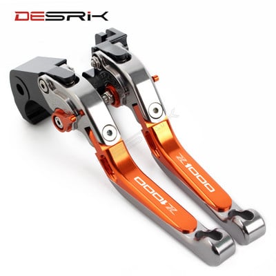 Logo Z1000 Kawasaki Z1000 2003 2004 2005 2006 motorkerékpárhoz, CNC állítható összecsukható fék tengelykapcsoló karok tartozékok