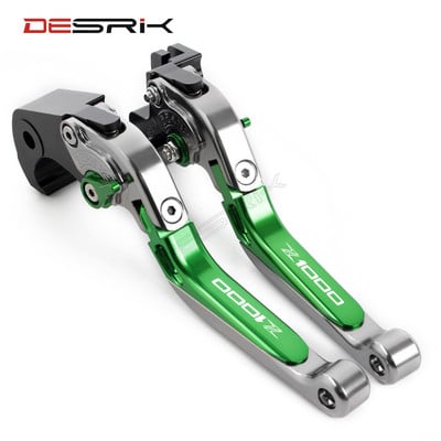 Logo Z1000 Kawasaki Z1000 2003 2004 2005 2006 motorkerékpárhoz, CNC állítható összecsukható fék tengelykapcsoló karok tartozékok