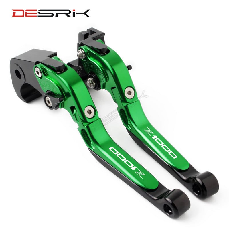 Logo Z1000 Kawasaki Z1000 2003 2004 2005 2006 motorkerékpárhoz, CNC állítható összecsukható fék tengelykapcsoló karok tartozékok