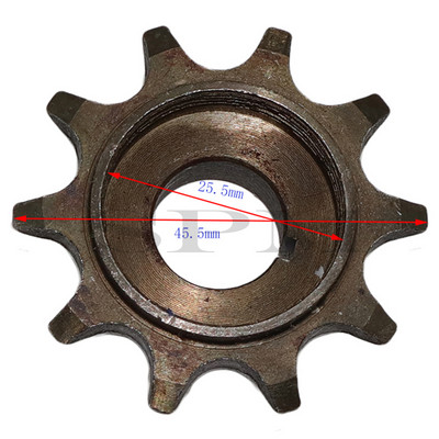 Lanț de transmisie pentru motociclete, volant mare și mic, dinte, disc de lanț, pinion, accesorii