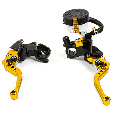 Pârghie de cilindru hidraulic din aluminiu CNC pentru motocicletă Motocross pentru Suzuki Vstrom 650 Yamaha Dt 50 Tracer 9 Hayabusa T Max 530 Derbi