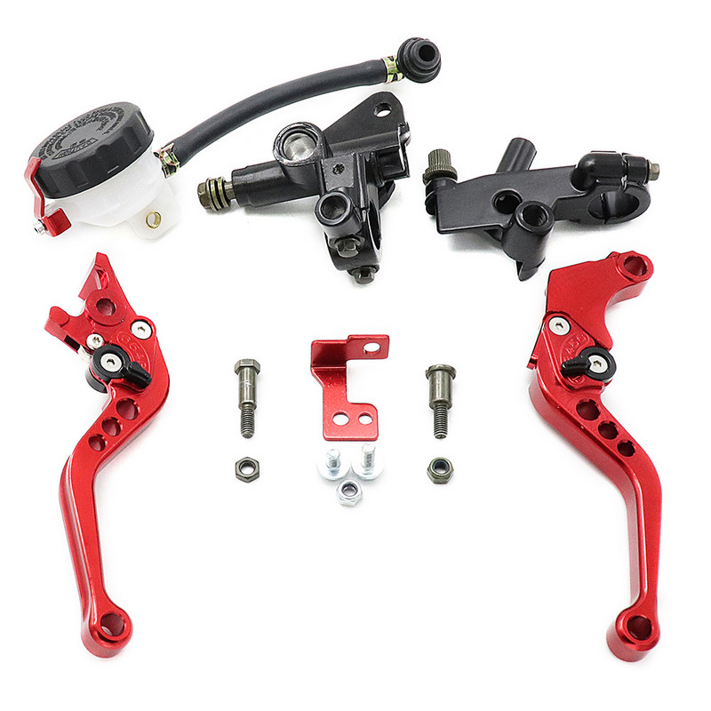 Pârghie de cilindru hidraulic din aluminiu CNC pentru motocicletă Motocross pentru Suzuki Vstrom 650 Yamaha Dt 50 Tracer 9 Hayabusa T Max 530 Derbi