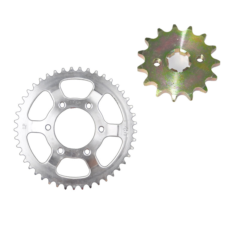 Lánc 428 45T 15T motorkerékpár rész első hátsó lánckerék Yamaha dobfékhez XT225 XT 225 Serow 1992-2000 2001-2007