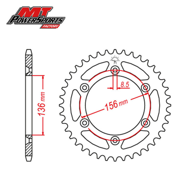 Husqvarna Off Road 350 449 511 TE 125 SMS első lánckerekekhez motorkerékpár lánc lánckerék Dirt Pit kerékpár motorkerékpár tartozékokhoz