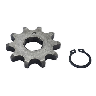 Motor din față 530 20mm 10T dinți pinion cu lanț cu suport pentru plăci de reținere pentru motocicletă Dirt Bike ATV