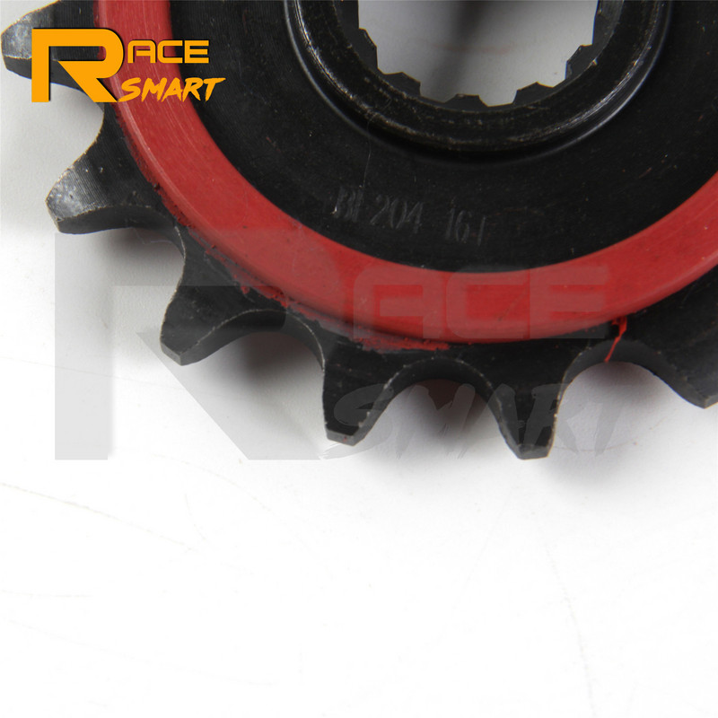 Lant 525 16T Pinion fata motocicletei amortizat cauciuc pentru YAMAHA MT-09 MT09 Tracer 2016-2017 / XSR 900 2016-2020 2018 2019