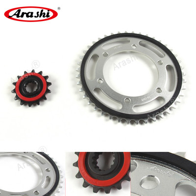 Sada ozubených kolies Arashi pre KAWASAKI Ninja 300 / EX300 2013 2014 2015 2016 2017, reťazové ozubené koleso predné 14T, zadné 42T