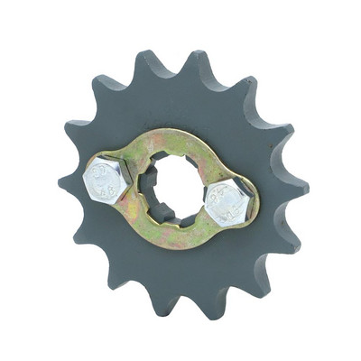 Pinion de lanț cu încuietoare pentru plăci de reținere pentru Honda MSX125 Grom Kawasaki KD 80 KLX110 KLX110L Suzuki DR-Z110 1988-2017